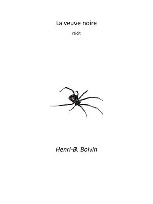 cover image of La veuve noire